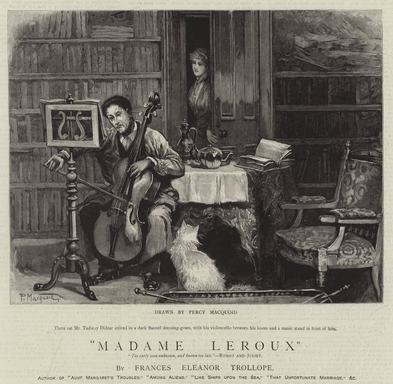 Pani Leroux autorstwa Percy Macquoid