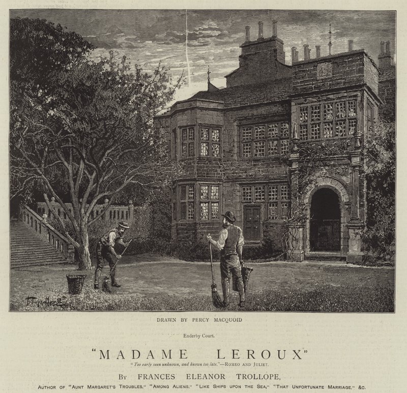 Pani Leroux autorstwa Percy Macquoid