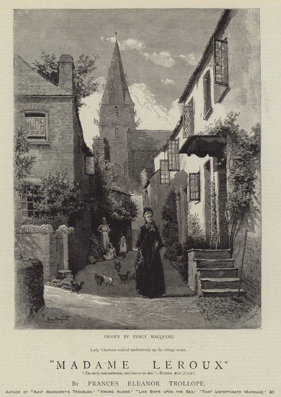 Pani Leroux autorstwa Percy Macquoid