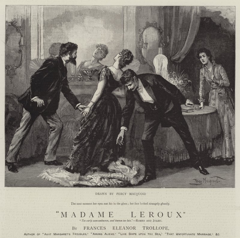 Pani Leroux autorstwa Percy Macquoid