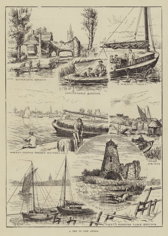 Wycieczka do Anglii Wschodniej autorstwa Percy Robert Craft