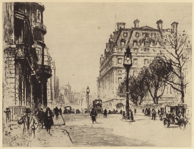 Piccadilly autorstwa Percy Robertson