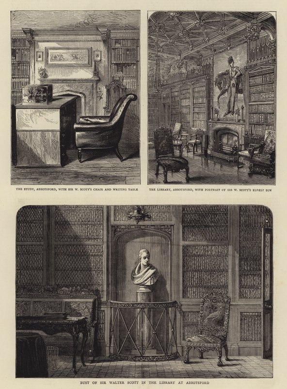 Sir Walter Scott Stulecie autorstwa Percy William Justyne