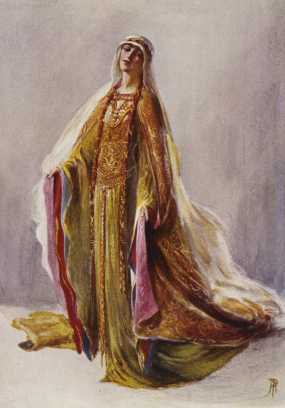 W XII wieku autorstwa Percy Anderson