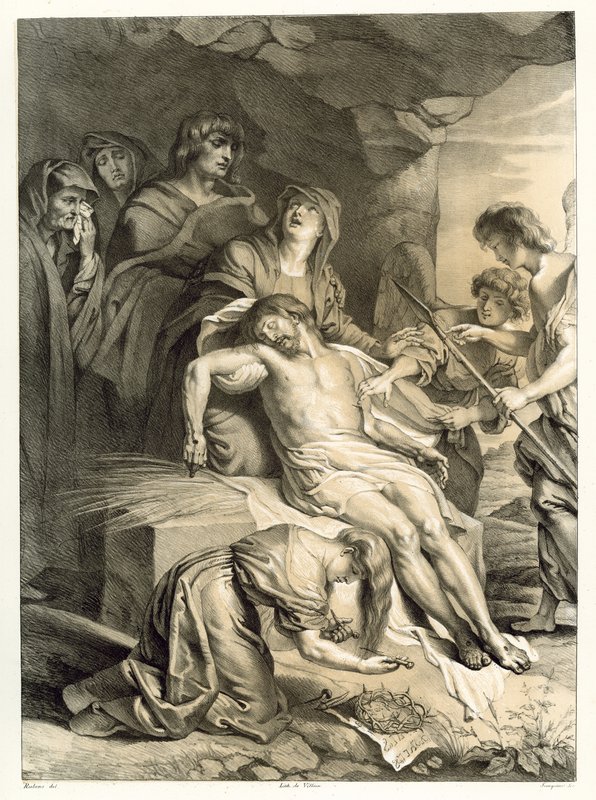Złożenie do grobu Chrystusa autorstwa Peter Paul Rubens