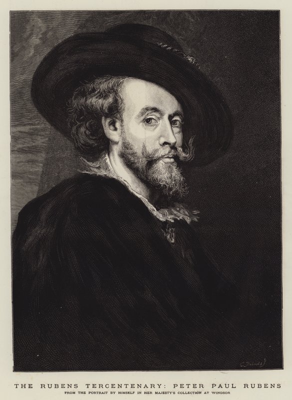 Tercentenary Rubensa, Peter Paul Rubens autorstwa Peter Paul Rubens