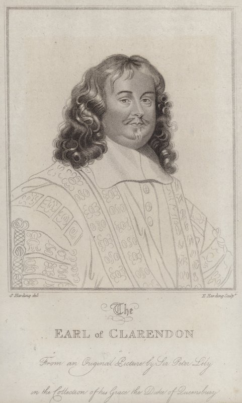 Edward Hyde autorstwa Peter (after) Lely
