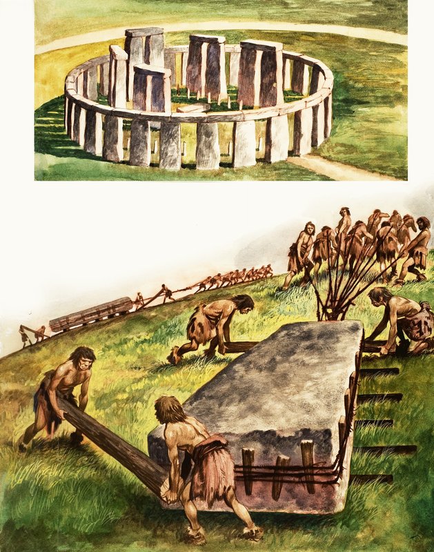 Budynek Stonehenge autorstwa Peter Jackson