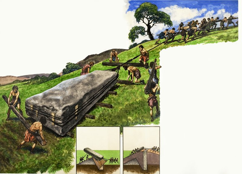 Budynek Stonehenge autorstwa Peter Jackson