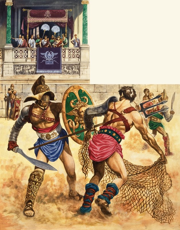 Gladiatorzy autorstwa Peter Jackson