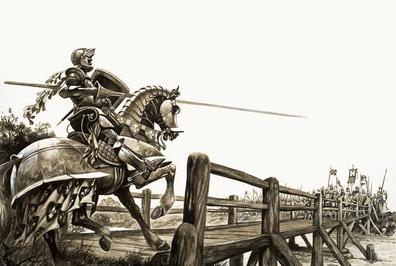 Bohaterowie historii: jak odważny Bayard trzymał most autorstwa Peter Jackson
