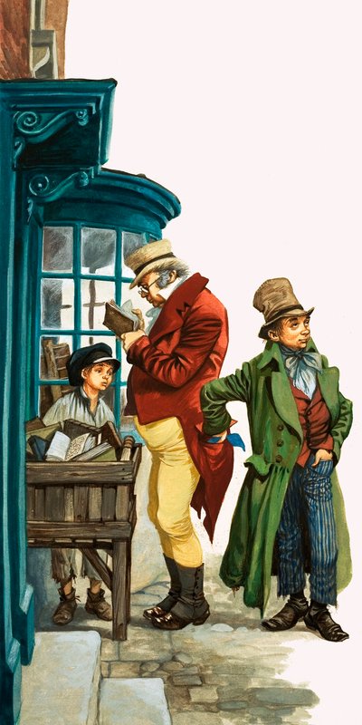 Artful Dodger (gwasz na papierze) autorstwa Peter Jackson