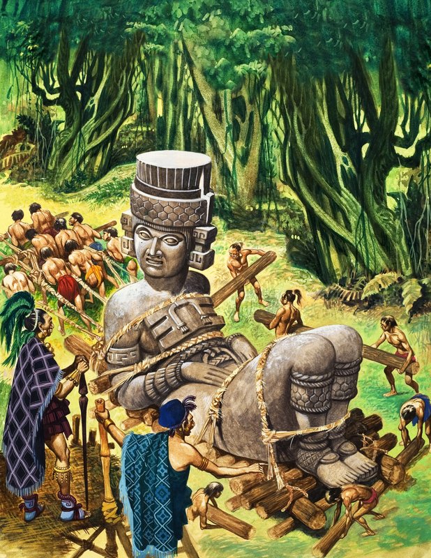 Historia naszego cudownego świata: pierwsi Indianie amerykańscy autorstwa Peter Jackson