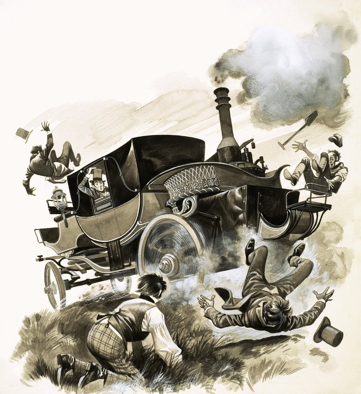 Historia samochodu motorowego autorstwa Peter Jackson