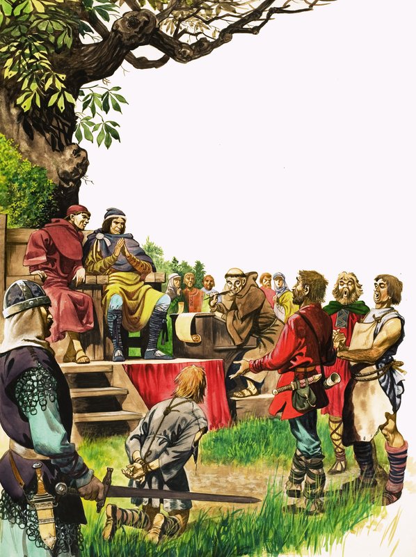 Wspaniała historia Wielkiej Brytanii: Prawa Anglosasów autorstwa Peter Jackson