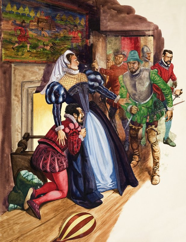 Cudowna historia Wielkiej Brytanii: Mary Queen of Scots autorstwa Peter Jackson