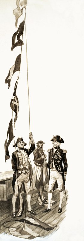 Cudowna historia Wielkiej Brytanii: Bitwa pod Trafalgar autorstwa Peter Jackson