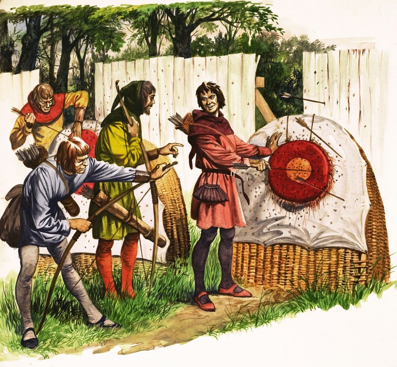 Cudowna historia Wielkiej Brytanii: Łucznicy Wielkiej Brytanii autorstwa Peter Jackson