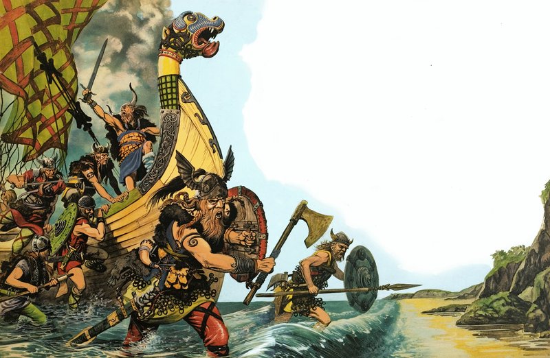 Cudowna historia Wielkiej Brytanii: nadejście Wikingów autorstwa Peter Jackson