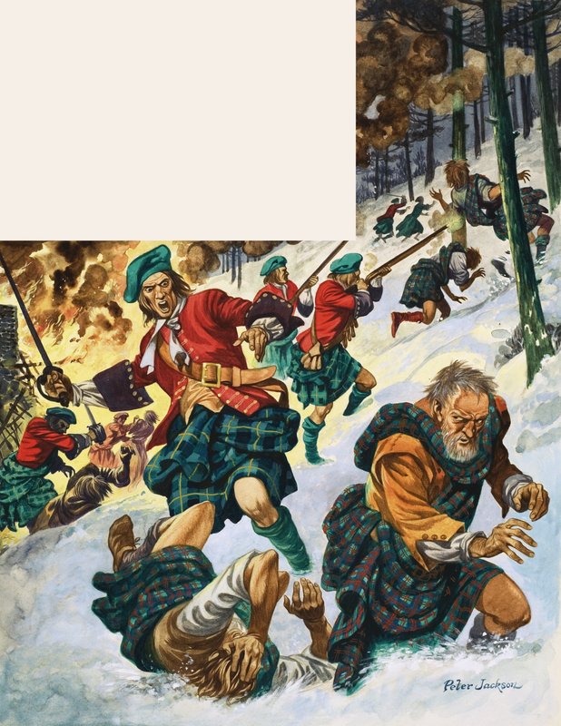 Cudowna historia Wielkiej Brytanii: masakra Glencoe autorstwa Peter Jackson