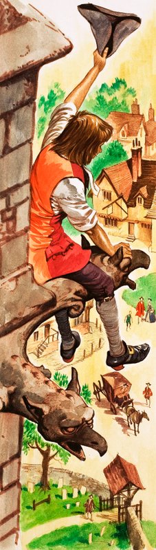 Kiedy byli młodzi: Clive of India (gwasz na papierze) autorstwa Peter Jackson