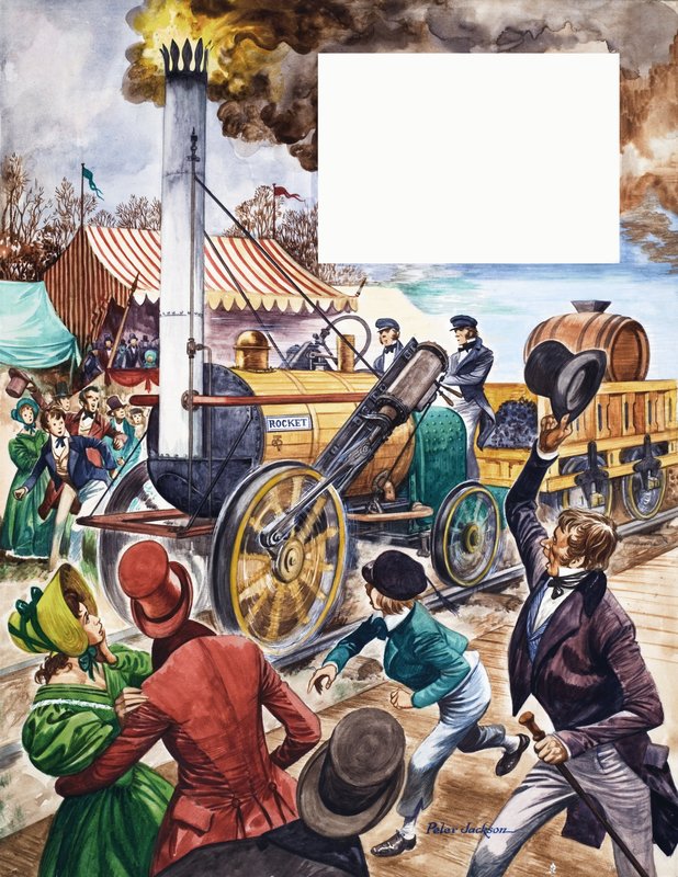 Kiedy byli młodzi: George Stephenson autorstwa Peter Jackson