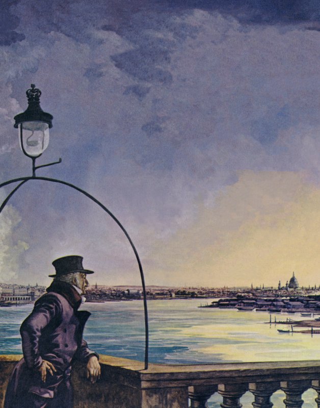 William Wordsworth, Upon Westminster Bridge (kolor lito) autorstwa Peter Jackson