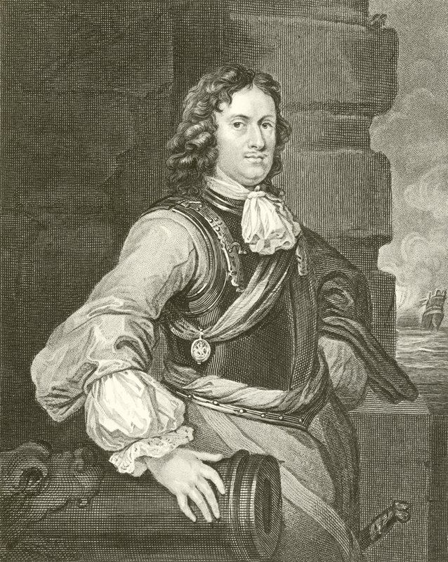 Edward, pierwszy hrabia Sandwich autorstwa Peter Lely