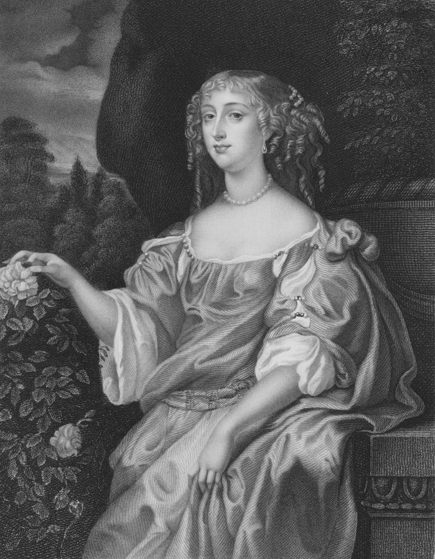 Henrietta, hrabina Rochester autorstwa Peter Lely