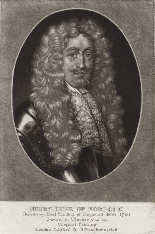 Henryk książę Norfolk autorstwa Peter Lely