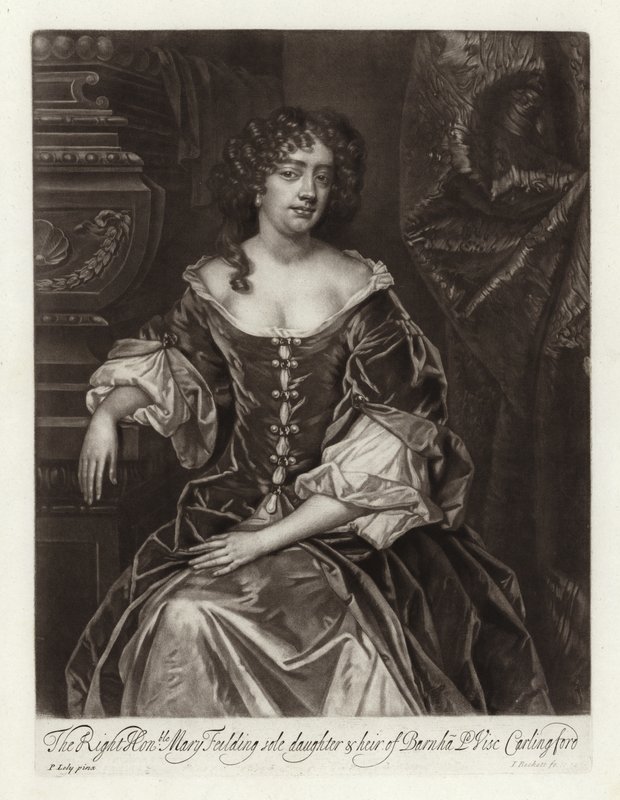 Portret Mary Feilding autorstwa Peter Lely