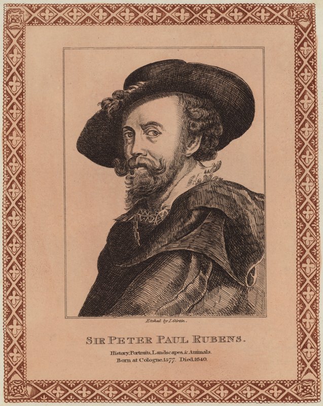 Portret Petera Paula Rubensa autorstwa Peter Paul Rubens