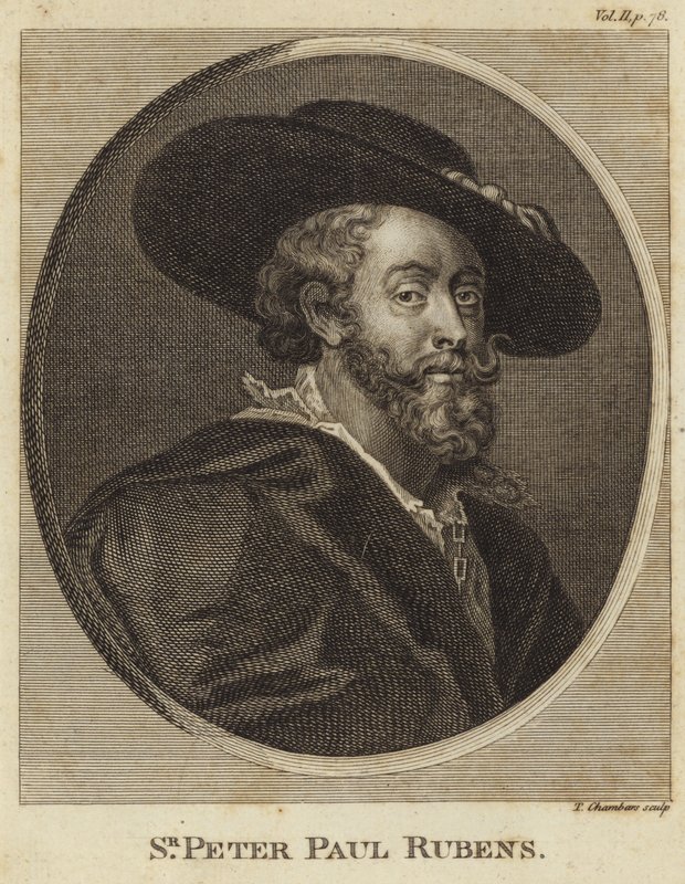 Portret Petera Paula Rubensa autorstwa Peter Paul Rubens