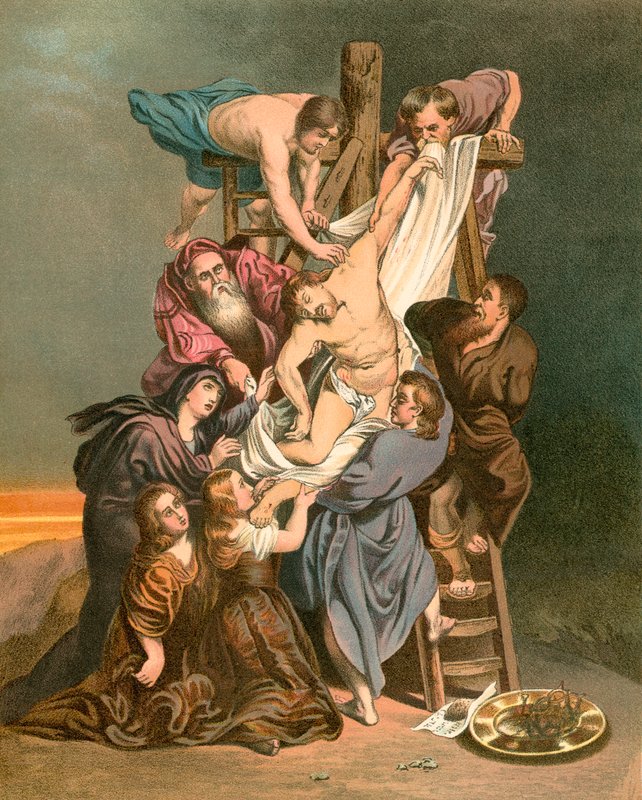 Zdjęcie z krzyża autorstwa Peter Paul Rubens
