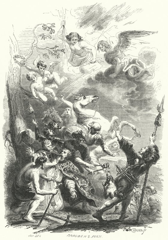 Męczeństwo św. Liwina, 657 autorstwa Peter Paul after Rubens