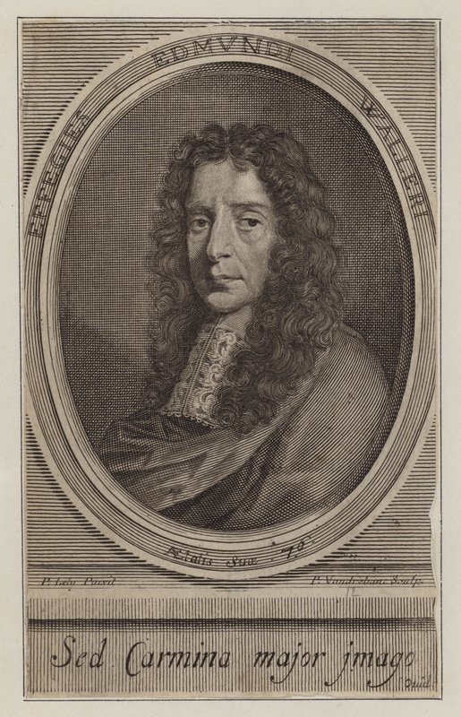 Edmund Waller , angielski poeta i polityk (grafika) autorstwa Peter Vanderbank