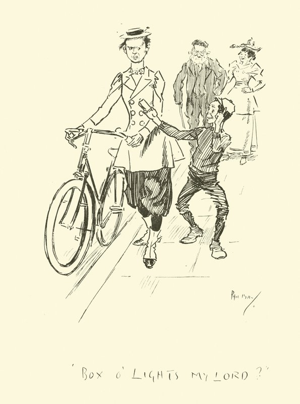 Ilustracja do Phila Maysa Gutter-Snipes autorstwa Phil May