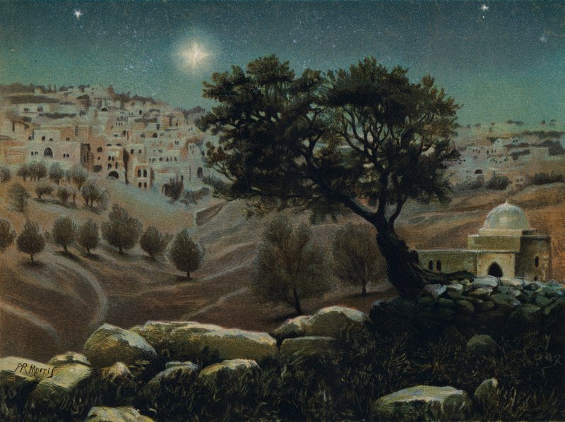 Widok na Betlejem autorstwa Philip Richard Morris