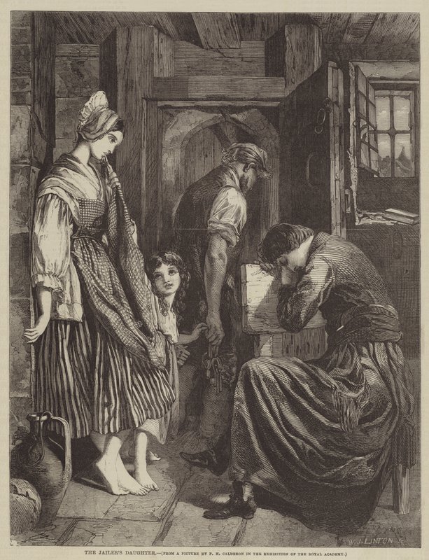 Córka dozorcy autorstwa Philip Hermogenes Calderon