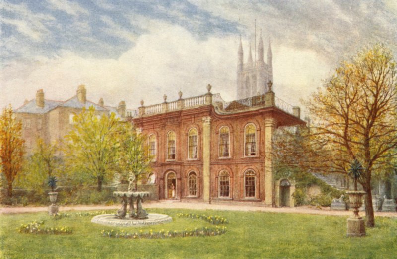 Bradmore House, Hammersmith, kwiecień 1904 autorstwa Philip Norman