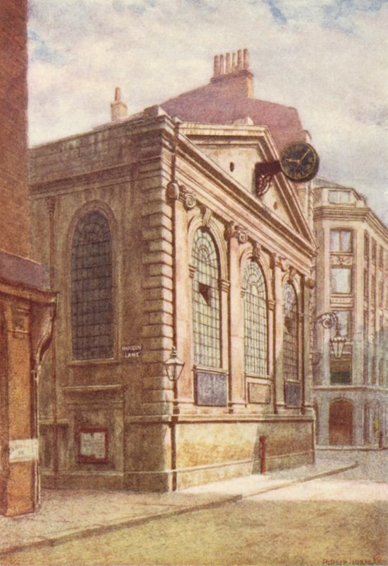 Kościół św. Michała, Wood Street, 1896 autorstwa Philip Norman