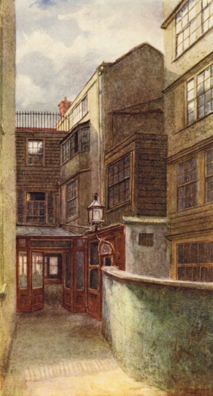 Kawiarnia Dicks, Fleet Street, 1899 autorstwa Philip Norman