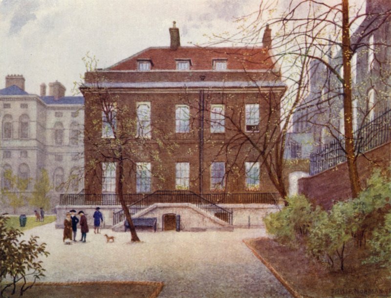 Ogród przy Downing Street 10, 1888 autorstwa Philip Norman