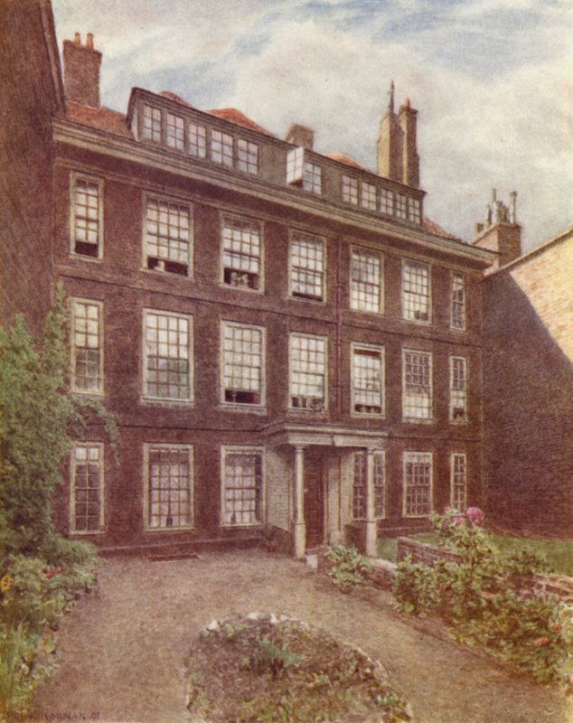 Nr 10 Nevills Court, Fetter Lane, 1891 autorstwa Philip Norman