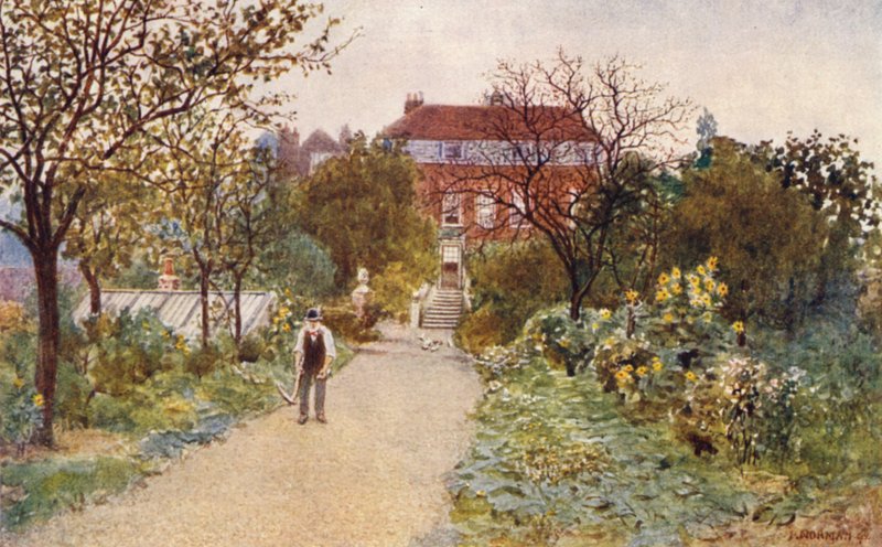 Scarsdale House, Wrights Lane, Kensington, 1892 autorstwa Philip Norman