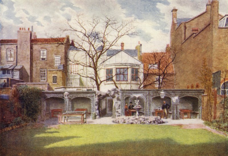 Six Bells Tavern i Bowling Green, Chelsea, 1900 autorstwa Philip Norman