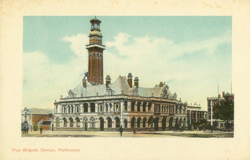 Straż Pożarna, Melbourne, Wiktoria, Australia (zdjęcie) autorstwa Photographer Australian