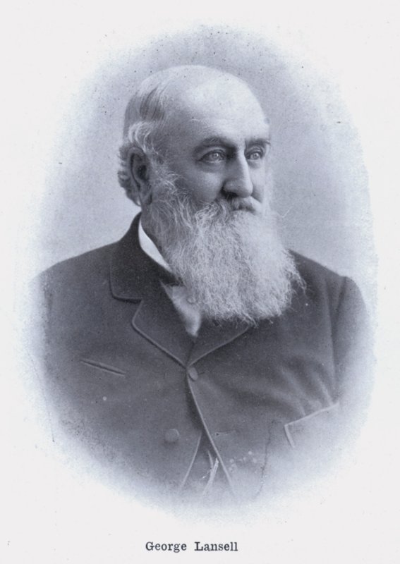 George Lansell (zdjęcie czarno-białe) autorstwa Photographer Australian
