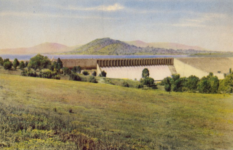 Hume Weir (kolorowe zdjęcie) autorstwa Photographer Australian