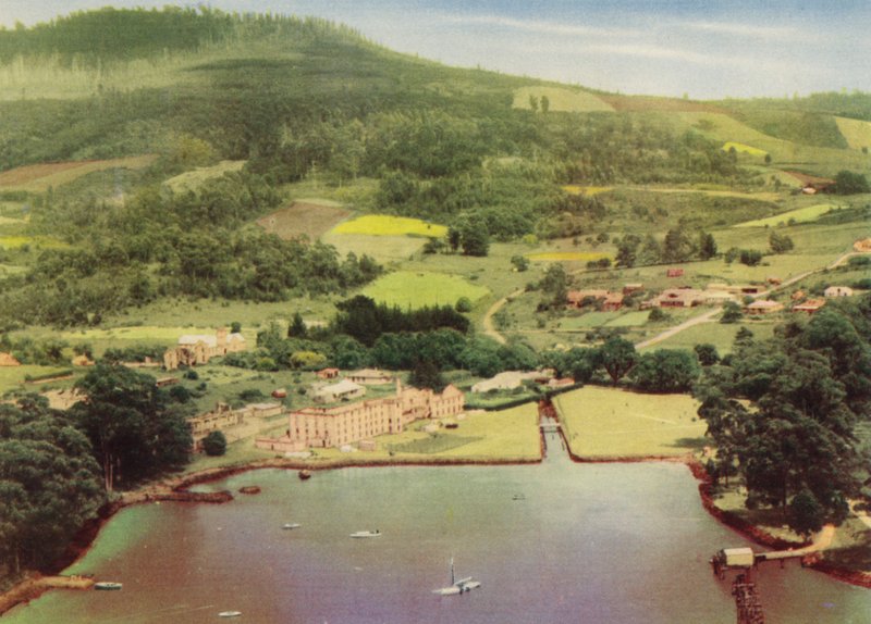 Tasmania: Port Arthur (kolorowe zdjęcie) autorstwa Photographer Australian